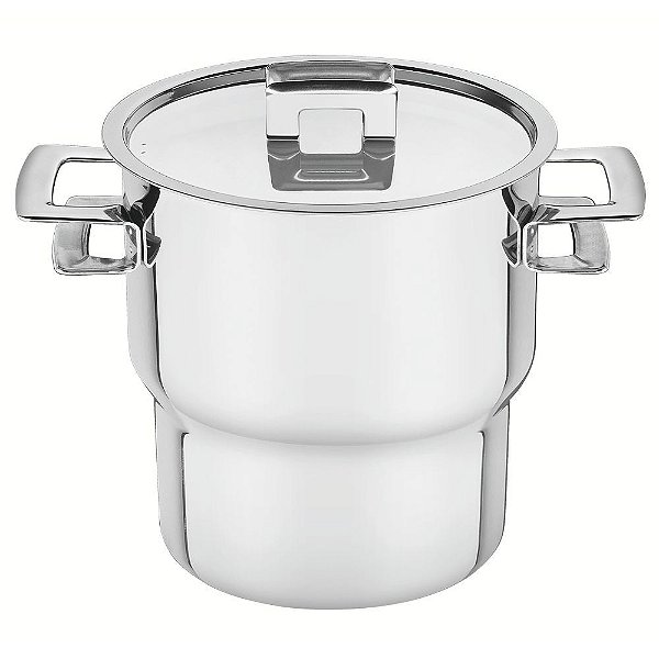 Cuscuzeira Tramontina Brava Aço Inox 14 cm 2,1 L