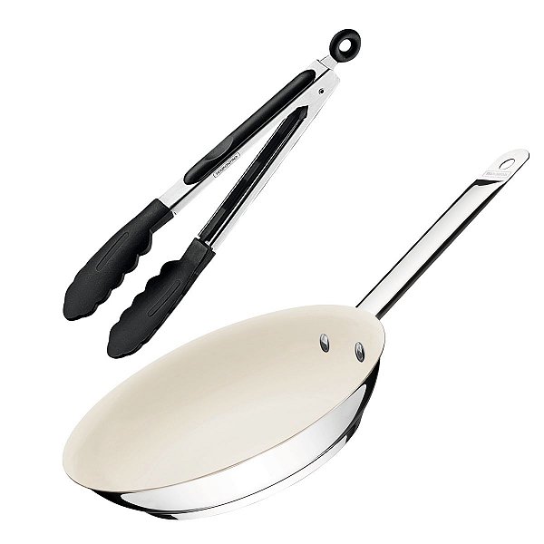 Frigideira Cerâmica Profissional Pegador Silicone Tramontina