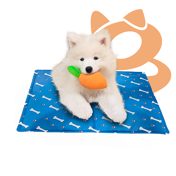 Tapete Gelado Pet Refrescante 65x50cm Gato Cachorro Mec G