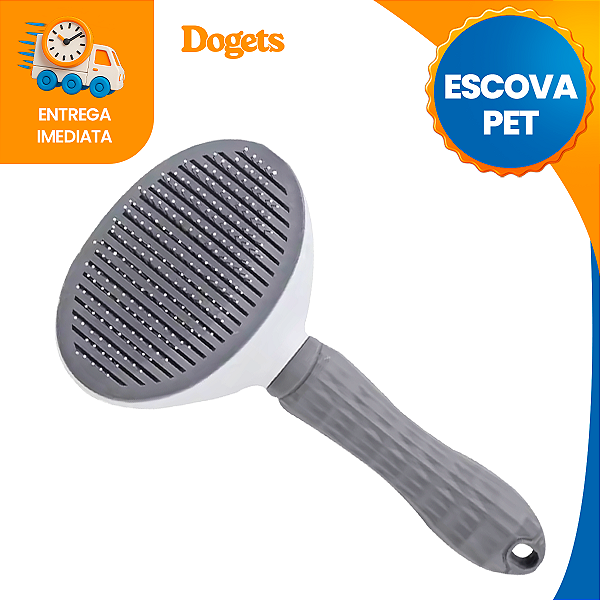 Escova Removedora de Pelos Cachorro Gatos Multifuncional Rasqueadeira Dogets
