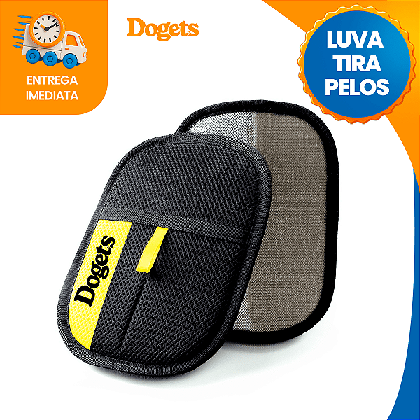 Luva Removedora de Pelos Eletrostática Prática Removedor de Pelos Pet Fácil e Rápido Reutilizável