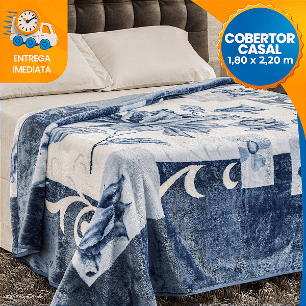 Cobertor Manta de Casal Quentinha Microfibra 180x220cm Malbec