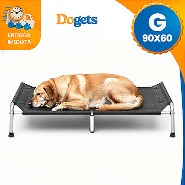 Cama Para Cachorro Suspensa Elevada Pet Grande 90x60 Até50kg