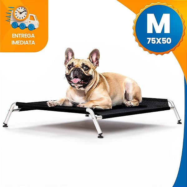 Cama Para Cachorro Médio Pet Suspensa Elevada 75x50 Até 35kg