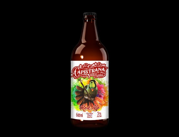 Cerveja Capistrana Red Ale 600ml