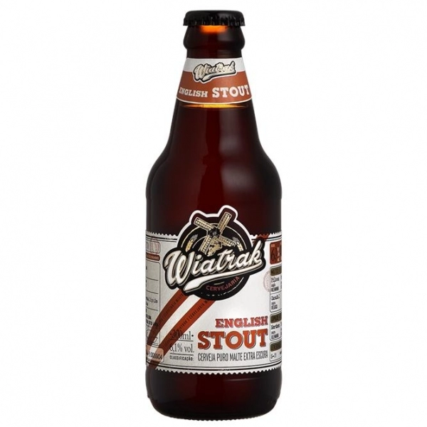 CERVEJA ENGLISH STOUT WIATRAK 300ML
