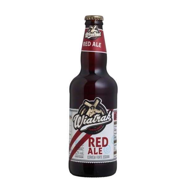 CERVEJA RED ALE WIATRAK 500ML