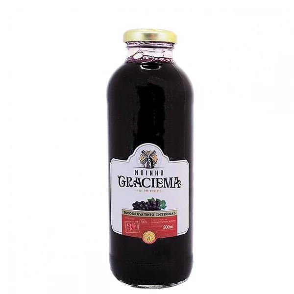 SUCO DE UVA MOINHO GRACIEMA 500ML