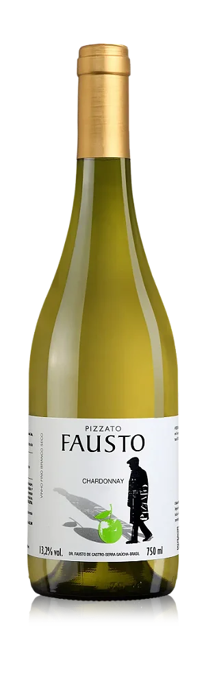 FAUSTO CHARDONNAY 750ML - 2023 - VINHO BRANCO SECO FINO