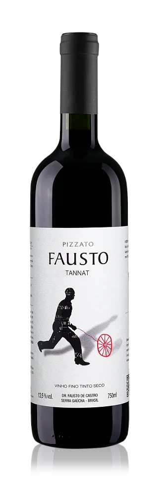 FAUSTO TANNAT 750ML - 2022 - VINHO TINTO SECO FINO