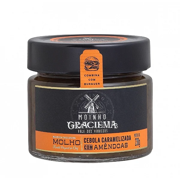 MOLHO CEBOLA CARAMELIZADA C/AMENDOAS 230G