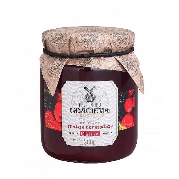 GELEIA CLASSICA DE FRUTAS VERMELHAS 260G