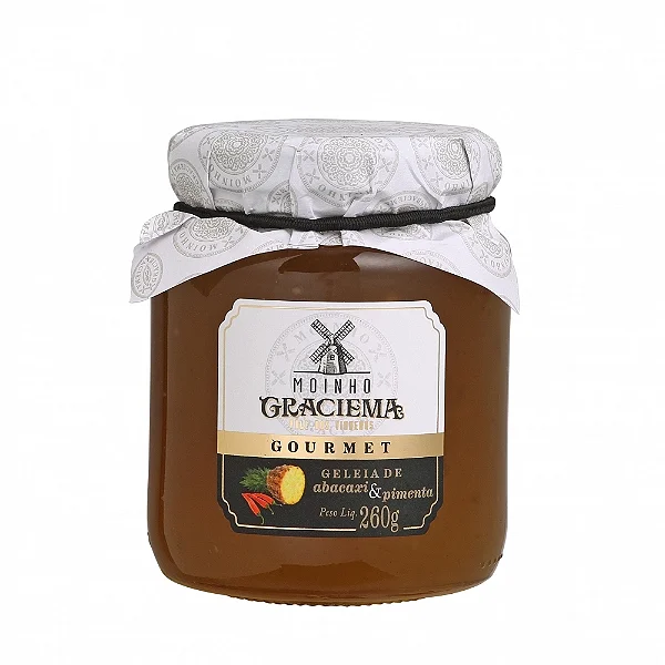 GELEIA GOURMET ABACAXI C/ PIMENTA 260G
