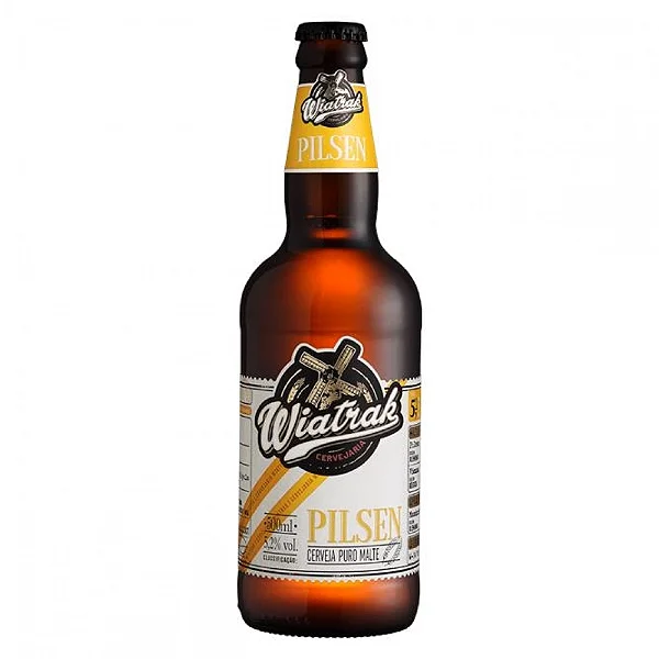 CERVEJA PILSEN WIATRAK 500ML