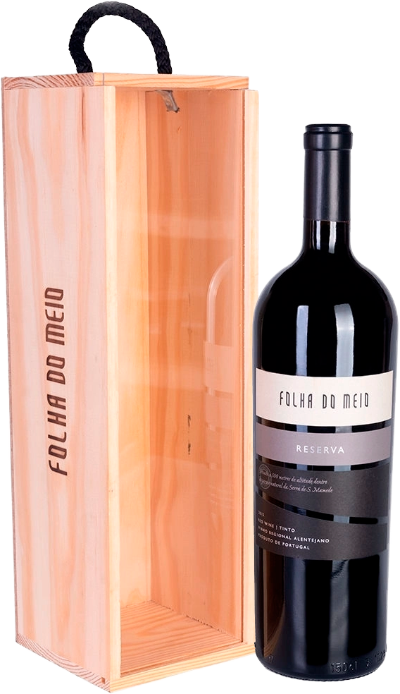 VINHO FOLHA DO MEIO RESERVA TINTO 1,5L - PORTUGAL