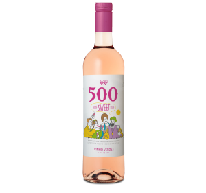 VINHO VERDE 500 SWEET ROSE