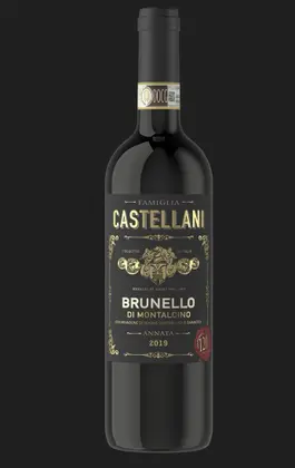 VINHO CASTELLANI BRUNELLO DI MONTALCINO SANGIOVESE TINTO SECO TOSCANA - ITALIA 750ml