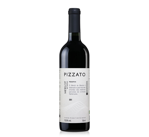 PIZZATO MERLOT RESERVA 750ML - 2023 - VINHO TINTO SECO FINO