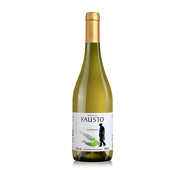FAUSTO CHARDONNAY 750ML - 2023 - VINHO BRANCO SECO FINO