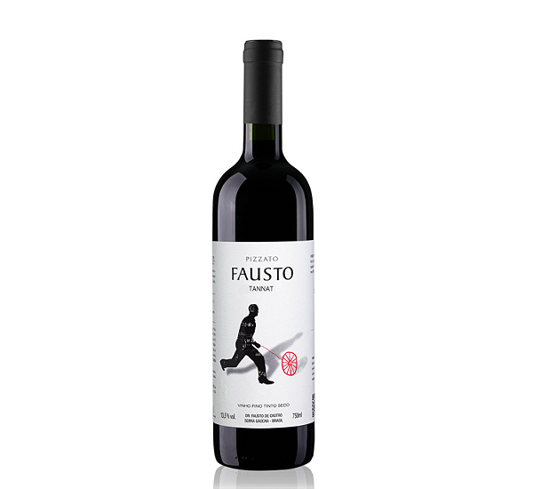 FAUSTO TANNAT 750ML - 2022 - VINHO TINTO SECO FINO