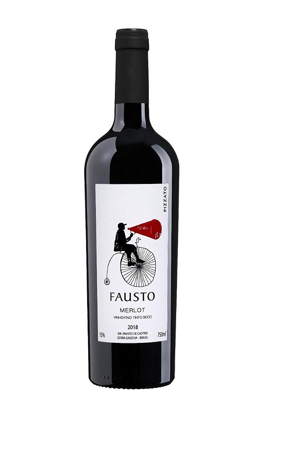 FAUSTO MERLOT TINTO 750ML - BRASIL