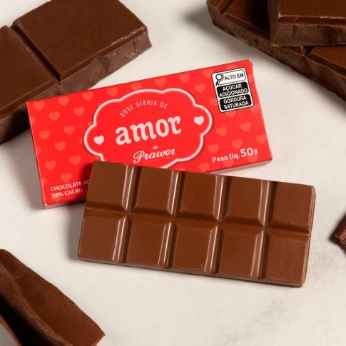 BARRA 50G LEITE AMOR