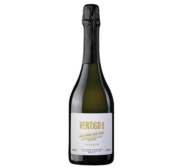 PIZZATO VERTIGO 750 ML - VINHO BRANCO ESPUMANTE NATURAL