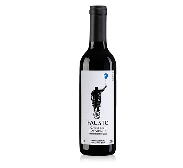 FAUSTO CABERNET SAUVIGNON 375ML - VINHO FINO TINTO SECO