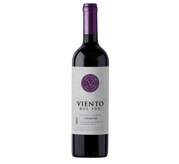 Vinho Fino TINTO Seco VIENTO DEL SUR CARMENERE 750ML