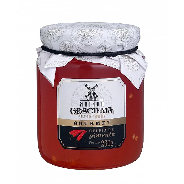 GELEIA GOURMET PIMENTA - MOINHO GRACIEMA 260g