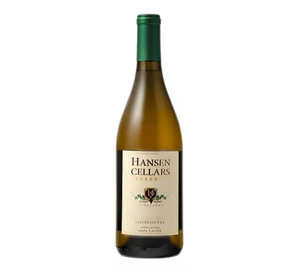VINHO HANSEN CELLARS CHARDONNAY  BRANCO SECO CALIFORNIA NAPA VALLEY - EUA 750ml