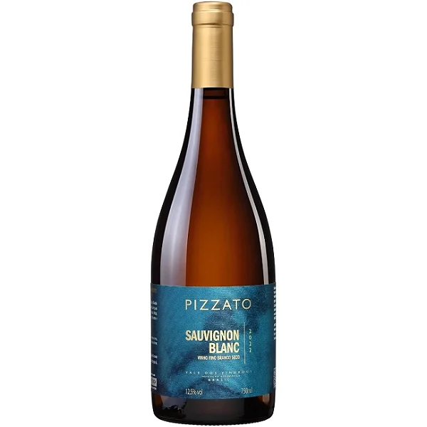 VINHO PIZZATO SAUVIGNON BLANC BRANCO SECO VALE DOS VINHEDOS - BRASIL 750ml