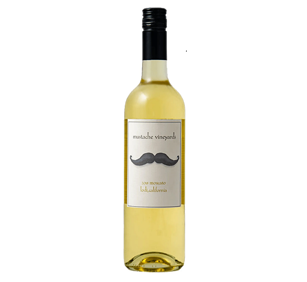 VINHO MUSTACHE VINEYARDS MOSCATEL BRANCO SECO CALIFORNIA LODI - EUA 750ml