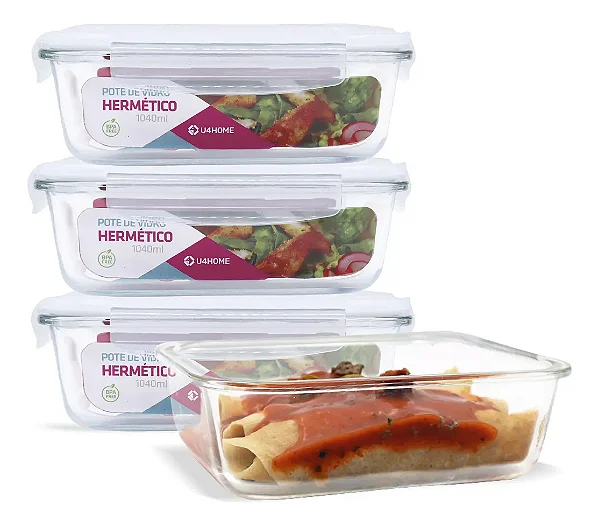 POTE HERMETICO VIDRO 1040ML