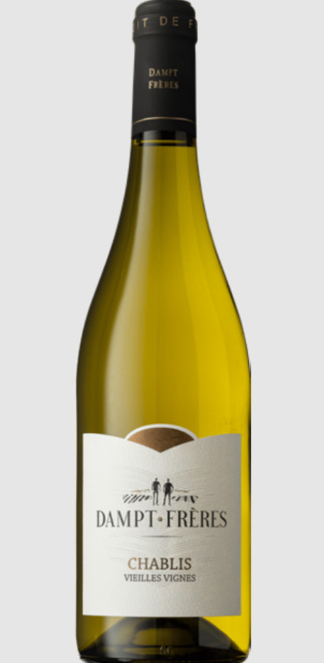 vinho Dampt e Freres Chablis Vieilles Vignes Chardonnay branco seco franca 2023 750ml