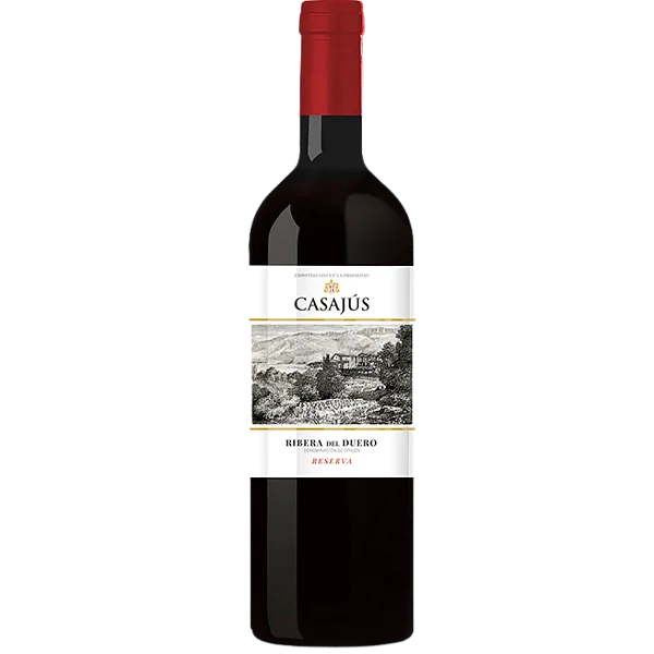 vinho Bodegas Casajus Reserva tempranillo tinto seco espanha 2020 750ml