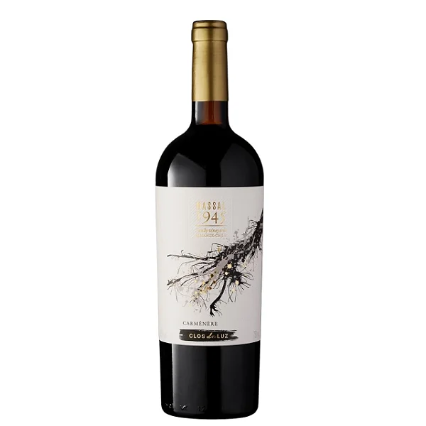 vinho Clos de Luz Massal Carmenere tinto seco chile 2022 750ml