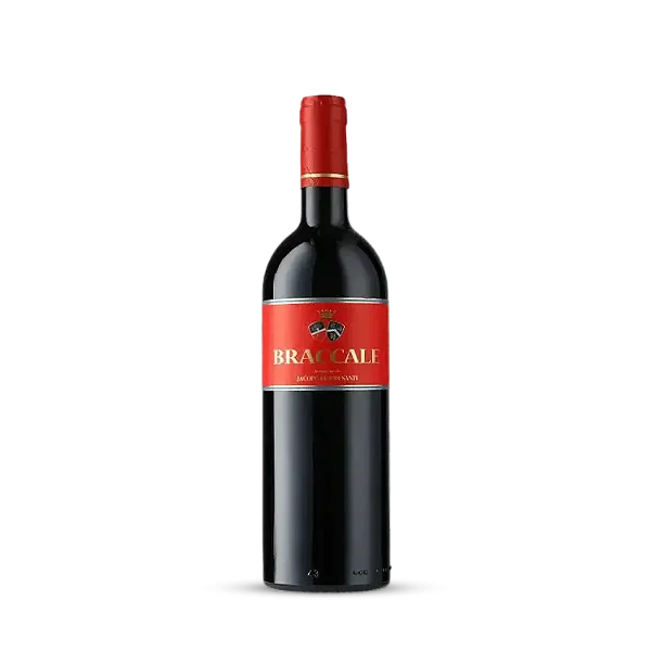 VINHO JACOPO BIONDI SANTI BRACCALE BLEND TINTO SECO - TOSCANA ITALIA 2024 - 750ML