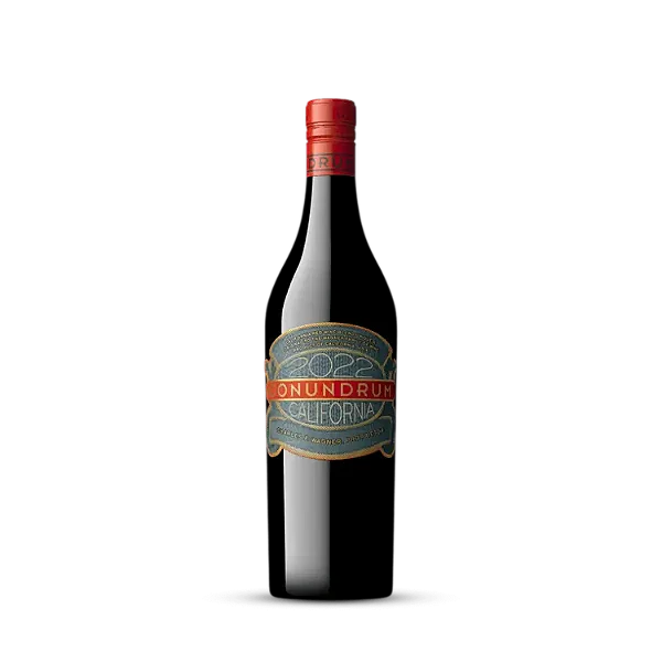VINHO CAYMUS VINEYARDS CONUNDRUM RED ZINFANDEL PETITE SIRAH CABERNET SAUVIGNON TINTO SECO CALIFORNIA AVA EUA 2022 750 ML