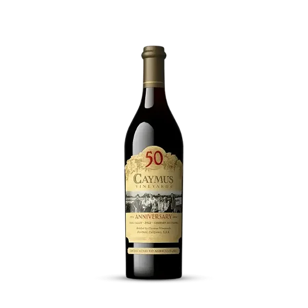 VINHO CAYMUS VINEYARDS 50TH AN CABERNET SAUVIGNON TINTO SECO NAPA VALLEY EUA 2022 750 ML