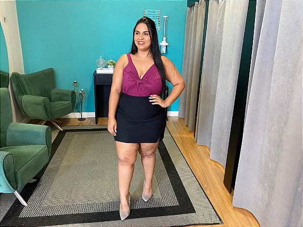 Body Canelado Detalhe Em Laço Na Frente