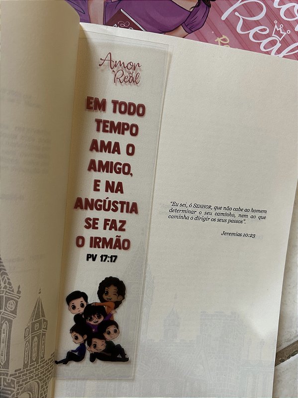 Marcadores Em todo tempo ama o amigo