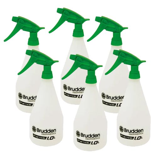 Kit Com 6 Pulverizadores Practical 500 ml- Prático e Multiuso