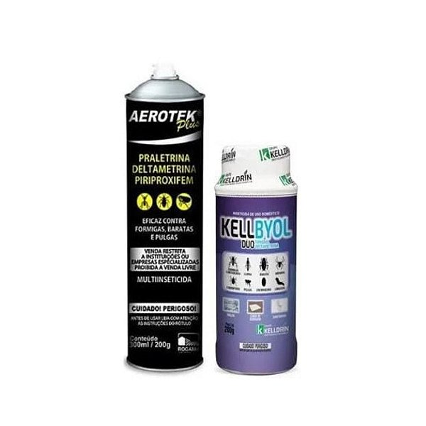 Kit(1): 1 Aerotek Plus 300ml+1 Kellbyol 200gr