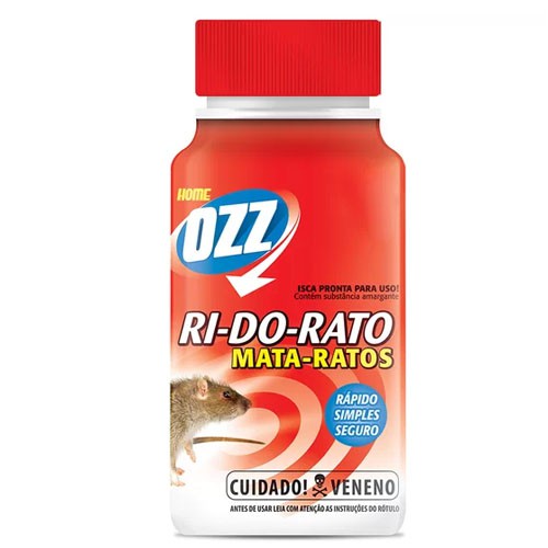 Raticida em Pó Ri-Do-Rato Cumatetralil 200 g