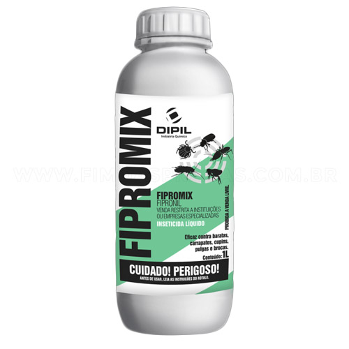 Fipromix Inseticida Líquido 1L - Solução Profissional para Controle Total de Pragas