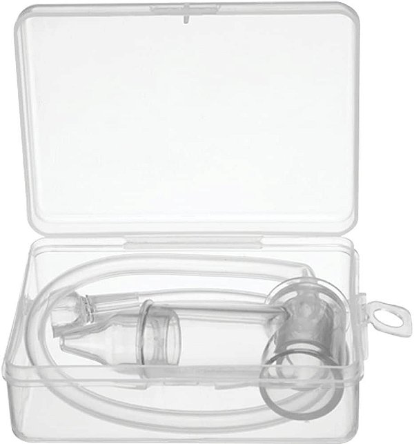 Aspirador Nasal Com Estojo - Buba, Transparente