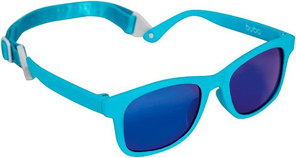 Óculos De Sol Baby - Buba, Azul, Alça Ajustável