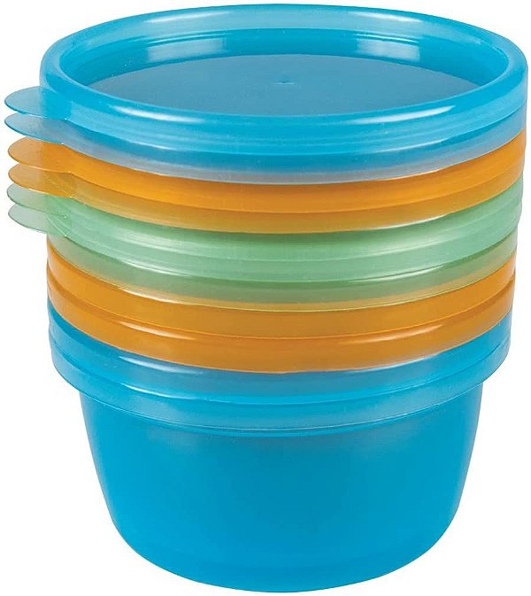 Pote para Armazenar Papinha 250ml - Buba, Azul