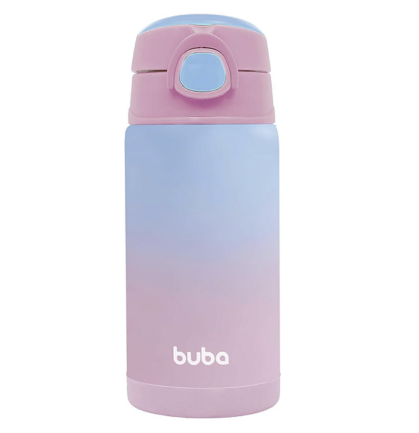 Garrafa Térmica Inox, Rosa - Buba